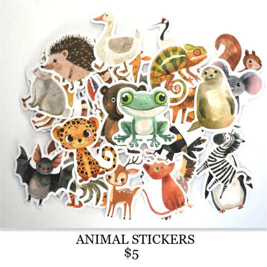 ANIMAL STICKERS