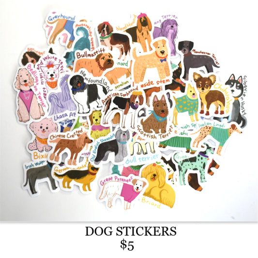 DOG STICKERS