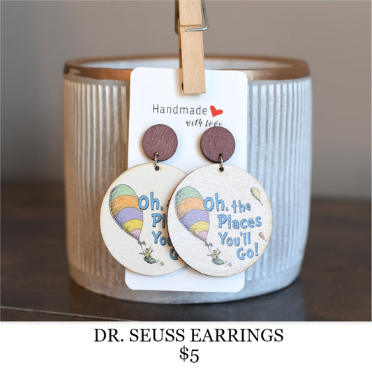 DR SEUSS EARRINGS