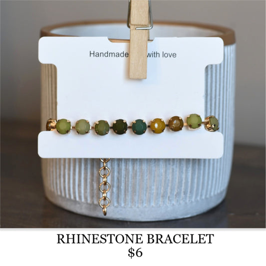 RHINESTONE BRACELET 7