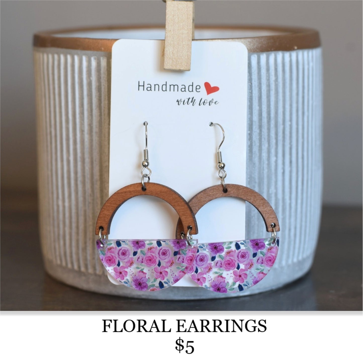 FLORAL EARRINGS