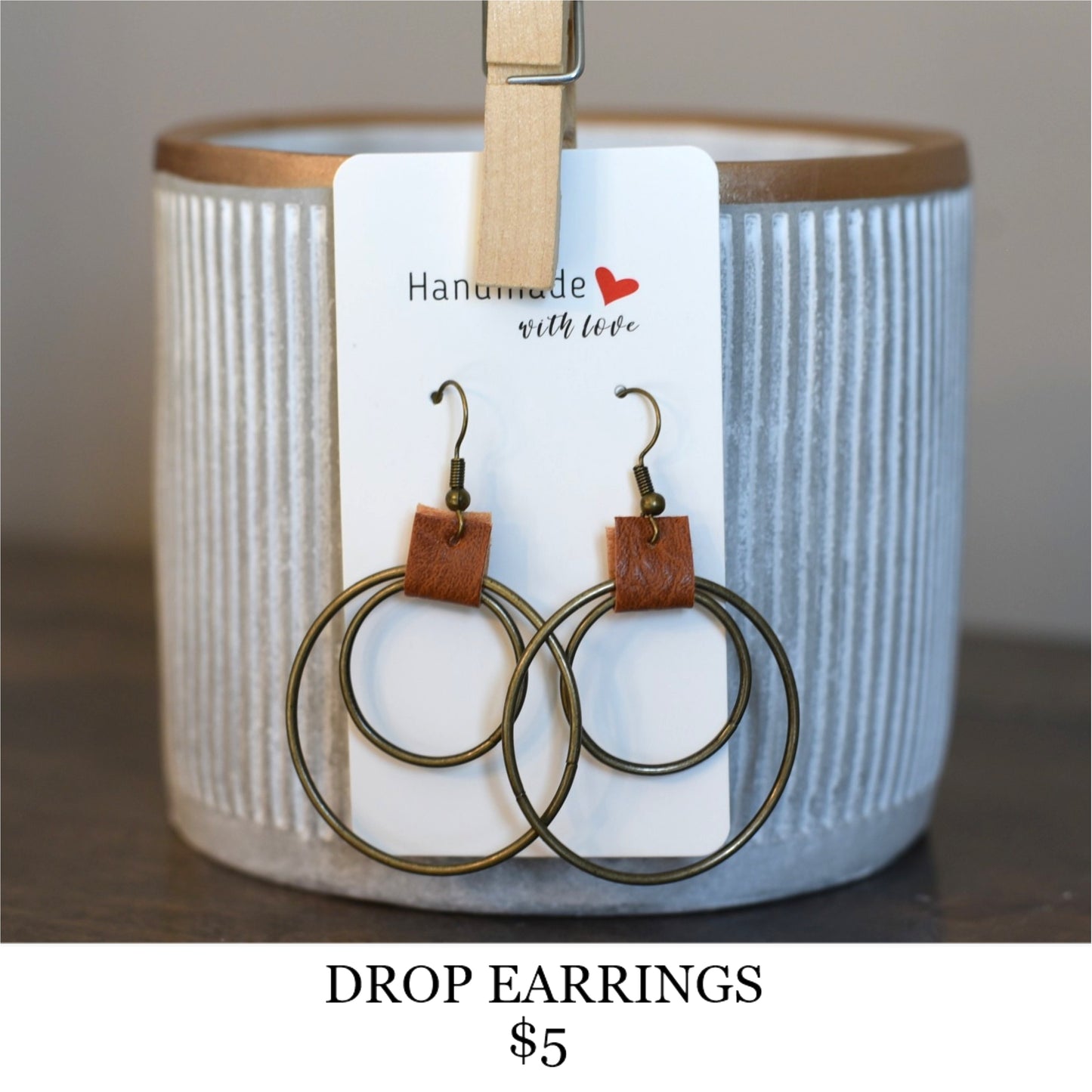 DROP EARRINGS