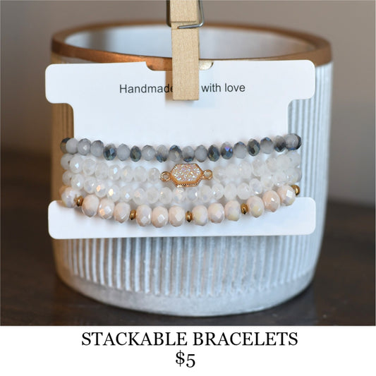 STACKABLE BRACELETS