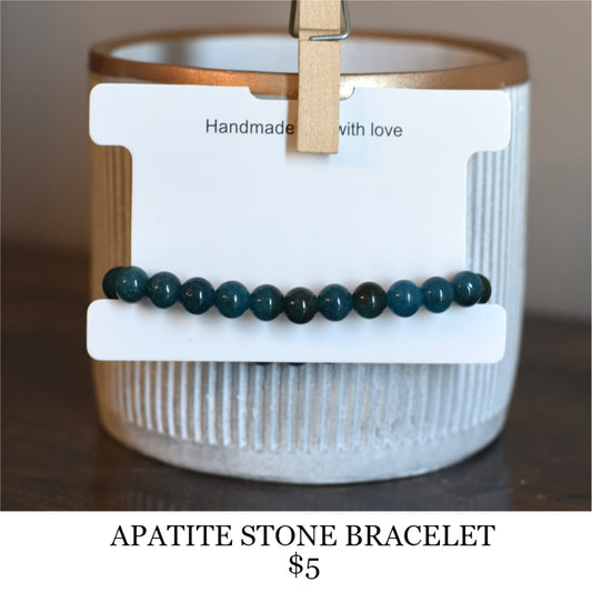 APATITE STONE BRACELET