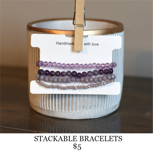 STACKABLE BRACELETS