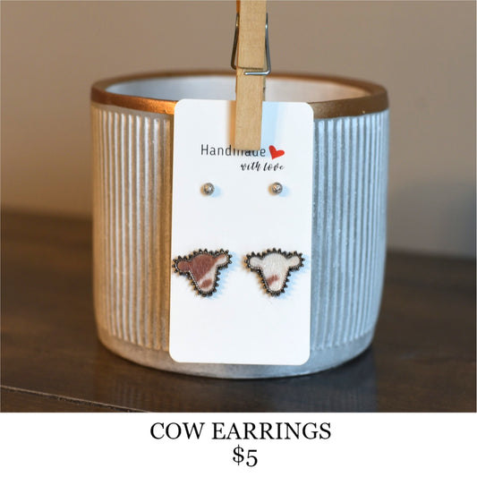 COW EARRINGS