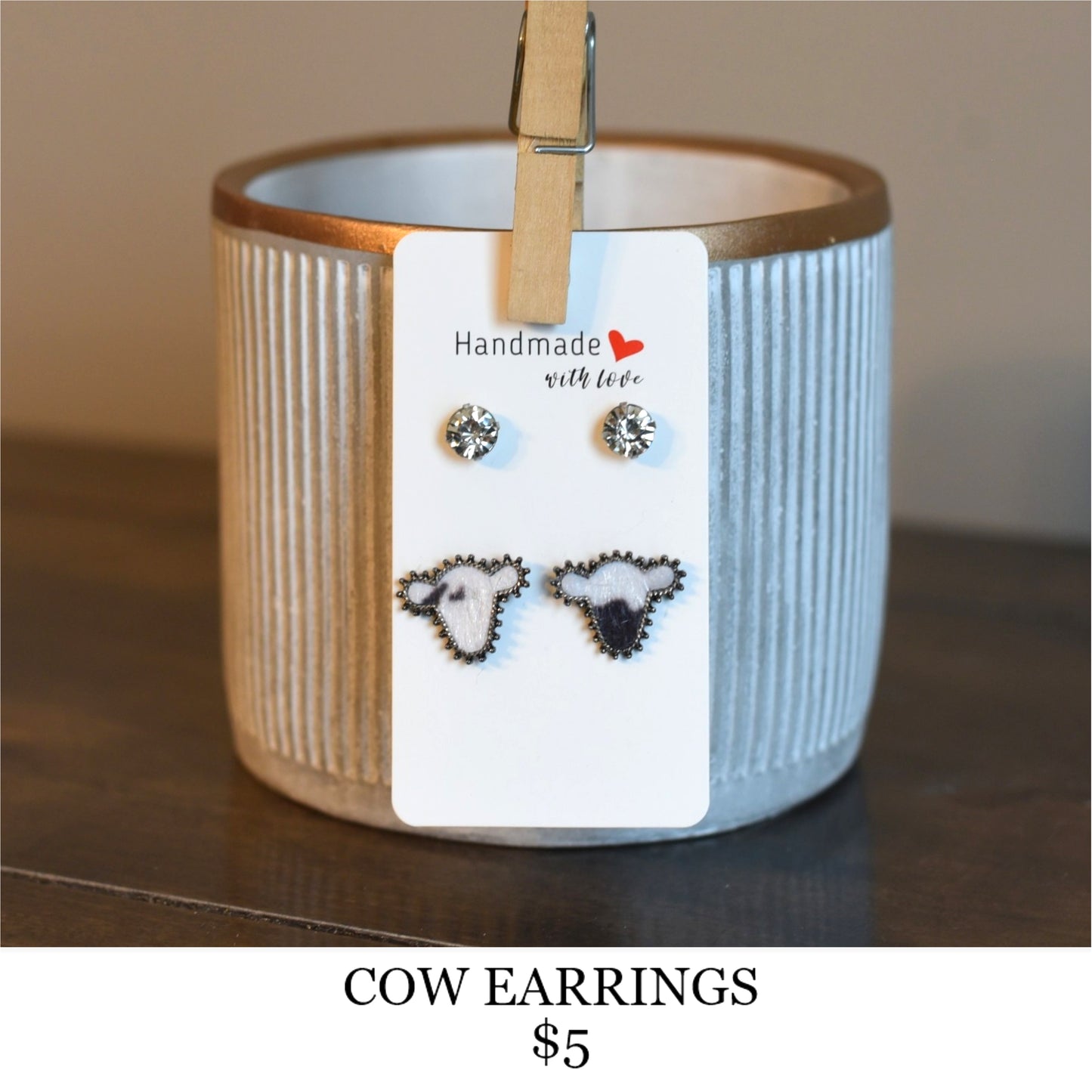 COW EARRINGS