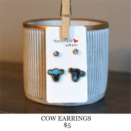 COW EARRINGS