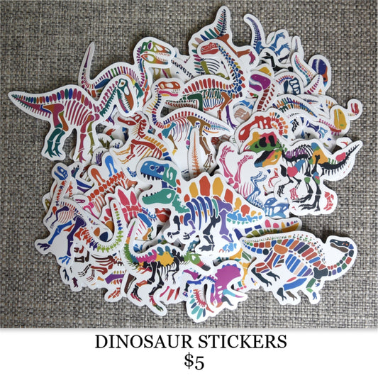 DINOSAUR STICKERS