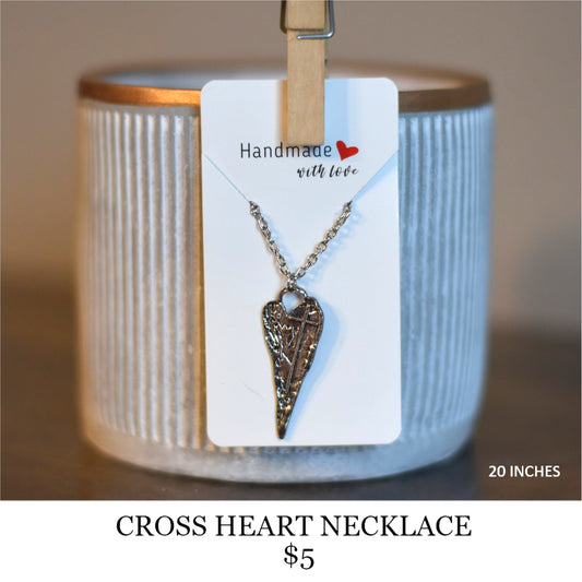 CROSS HEART NECKLACE