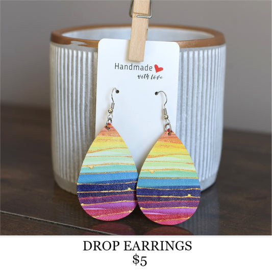 DROP EARRINGS