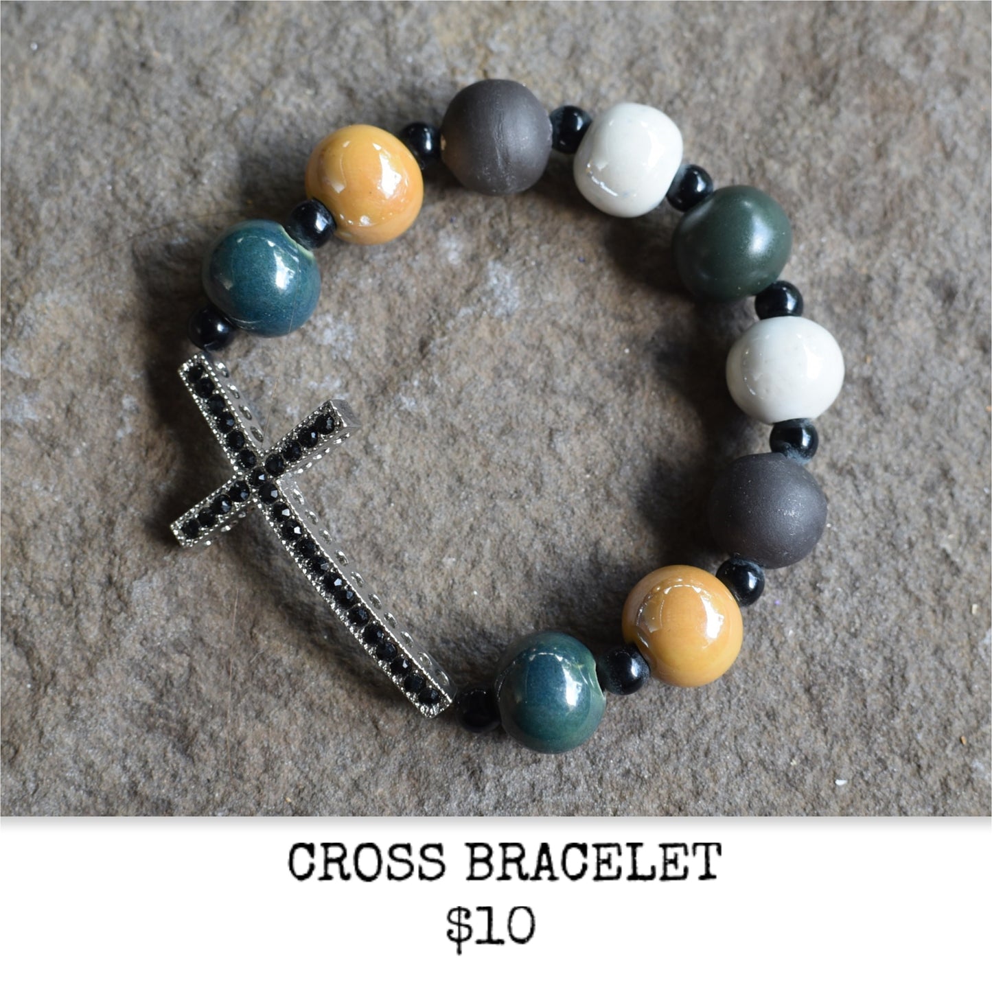 CROSS BRACELET - HANDCRAFTED