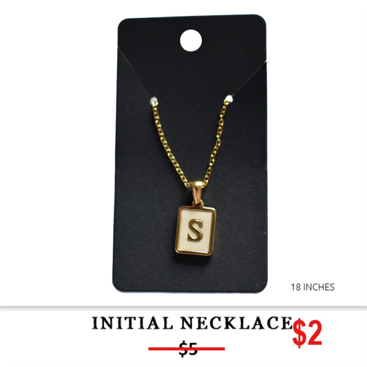 INITIAL NECKLACE