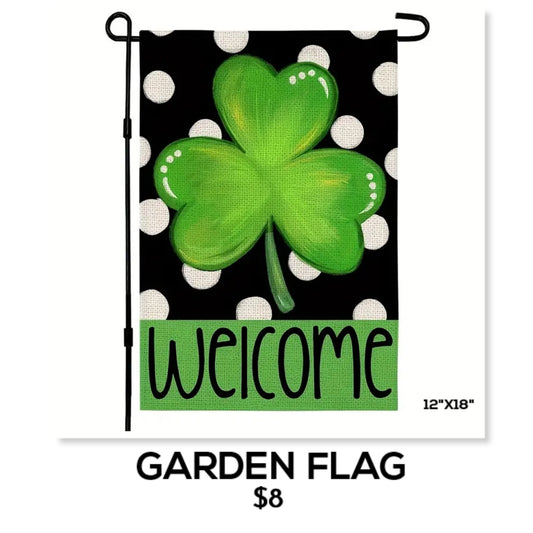 ST. PATRICK'S DAY GARDEN FLAG