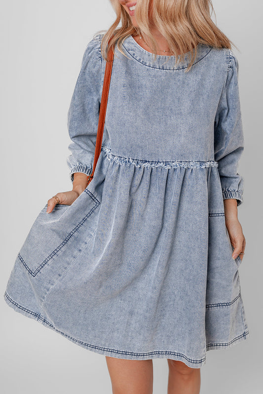 Denim Loose Fit Dress FB