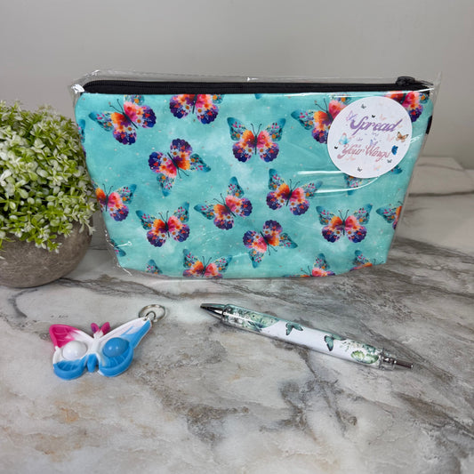 Bundled Set - Butterfly Teal Floral