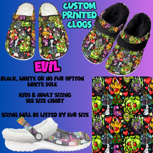 EVIL-CLOG 7 RUN-PREORDER CLOSING 10/17