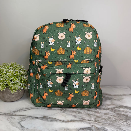 Mini Backpack - Animal, Farm