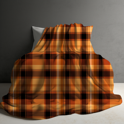 Blanket - Halloween - Plaid #1 - PREORDER