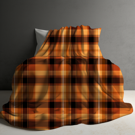 Blanket - Halloween - Plaid #1 - PREORDER