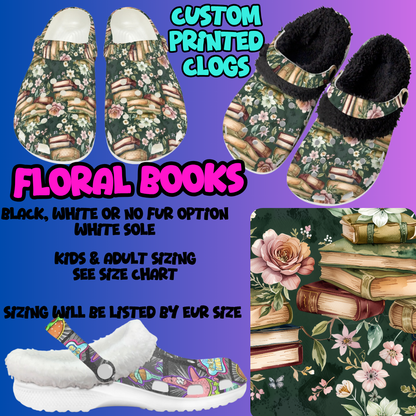 FLORAL BOOKS-CLOG 7 RUN-PREORDER CLOSING 10/17