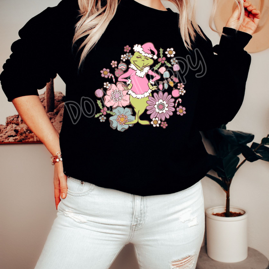 FLORAL MEAN - HOLIDAY RUN 2 - UNISEX TEE ADULTS/KIDS
