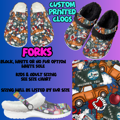 FORKS-CLOG 7 RUN-PREORDER CLOSING 10/17