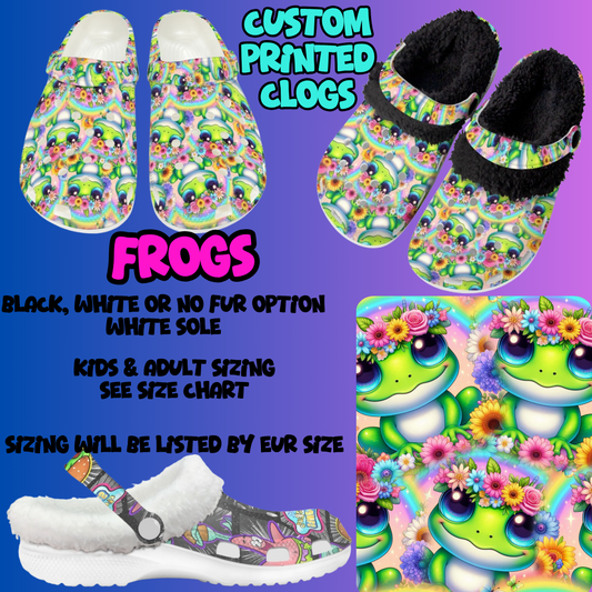 FROGS-CLOG 7 RUN-PREORDER CLOSING 10/17