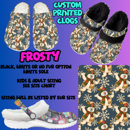 FROSTY-CLOG 7 RUN-PREORDER CLOSING 10/17