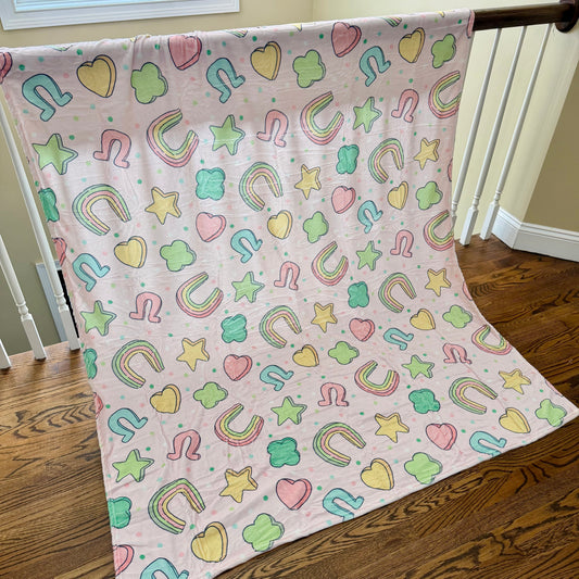Blanket - St. Patrick’s Day - Lucky Charm Marshmallow