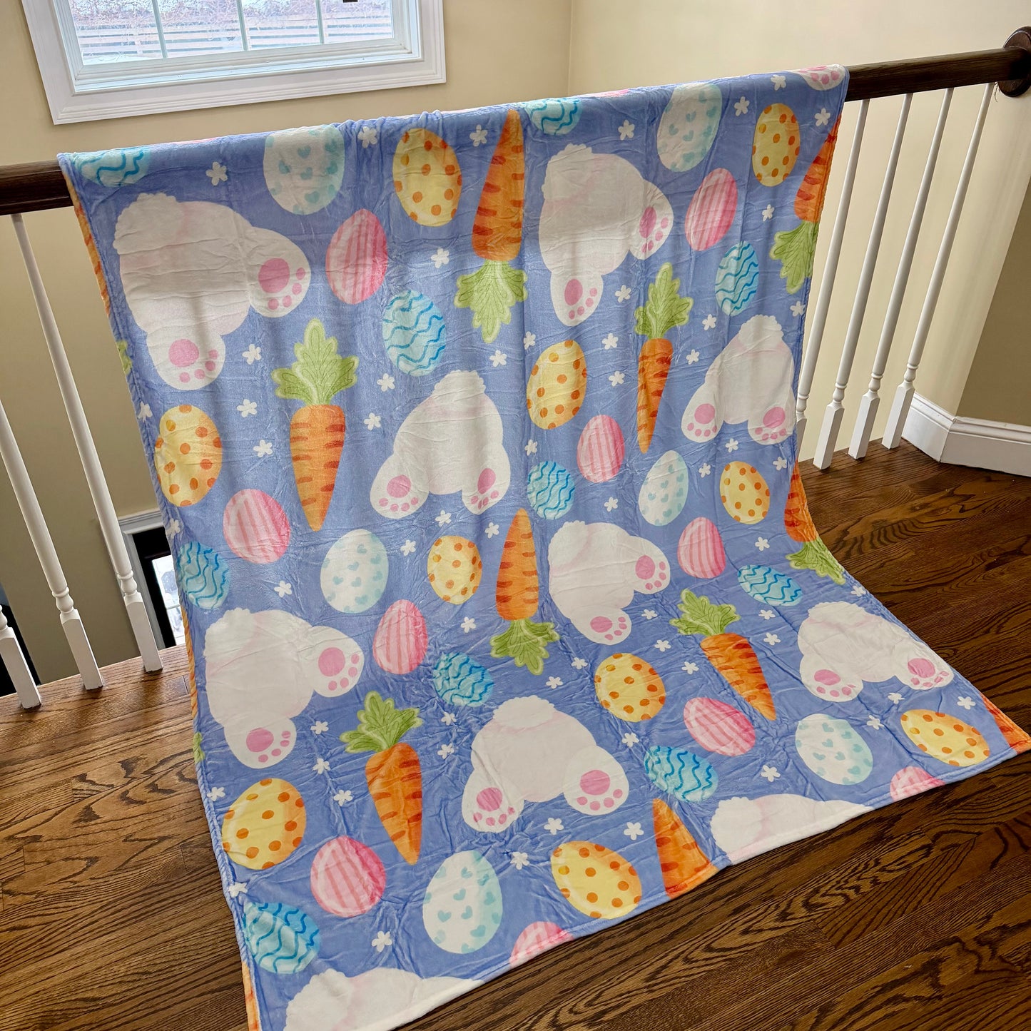 Blanket - Easter - Carrot Bunny Egg