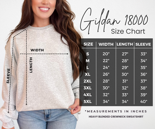 FESTIVE NBC- CREWNECK SWEATSHIRT  W/ SLEEVE PRINT