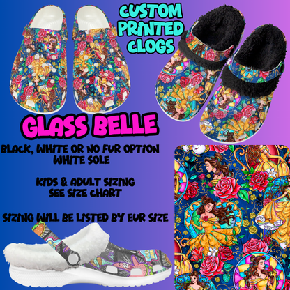 GLASS BELLE-CLOG 7 RUN-PREORDER CLOSING 10/17