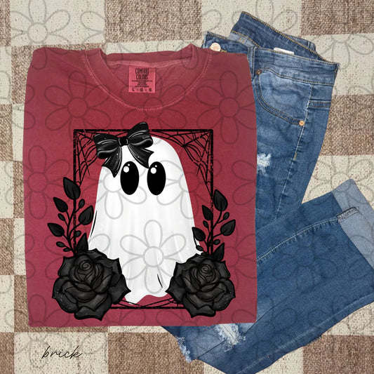 Ghost Black Roses Shirt