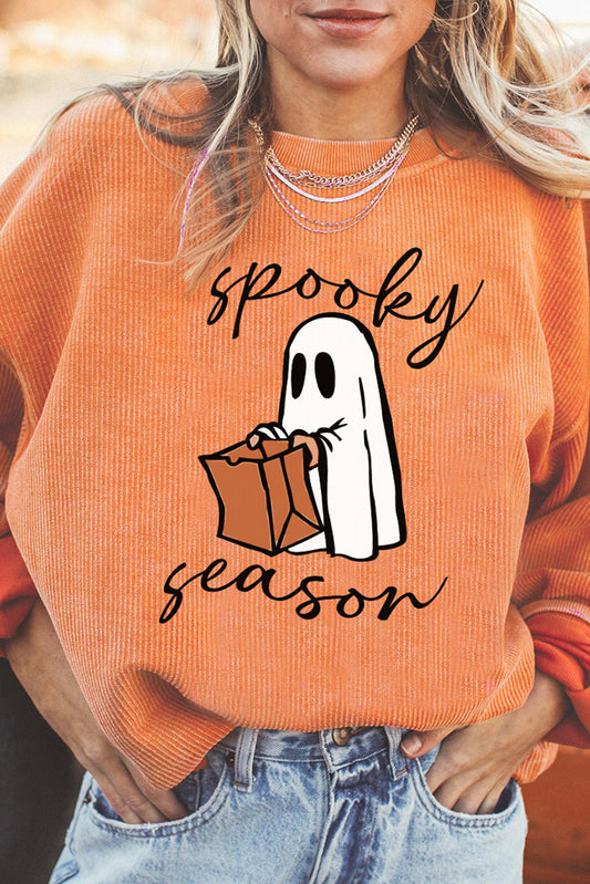 Ghost Ribbed Sweatshirt FB