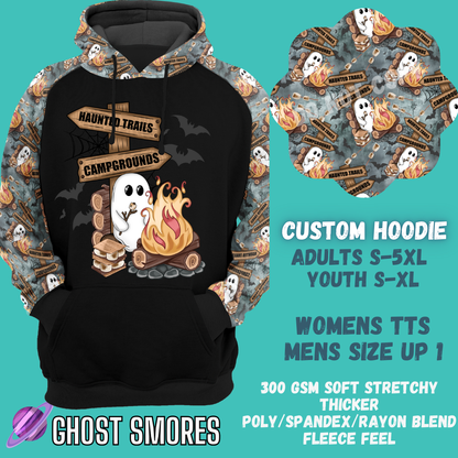 CUSTOM HOODIES 3-GHOST SMORES-PREORDER CLOSING 7/28