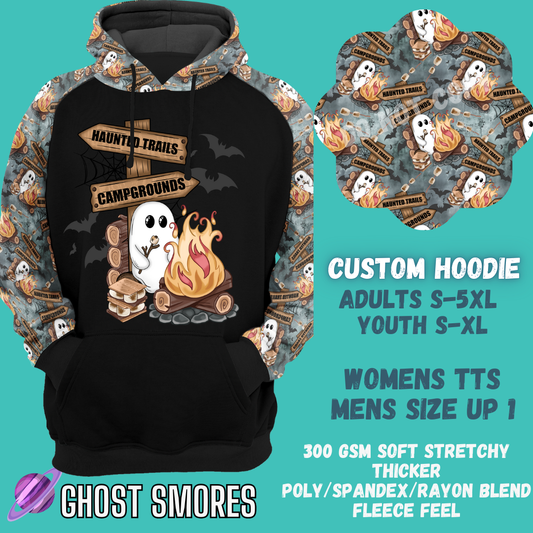 CUSTOM HOODIES 3-GHOST SMORES-PREORDER CLOSING 7/28