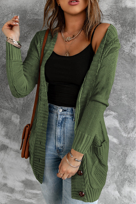 Front Pocket Cardigan FB