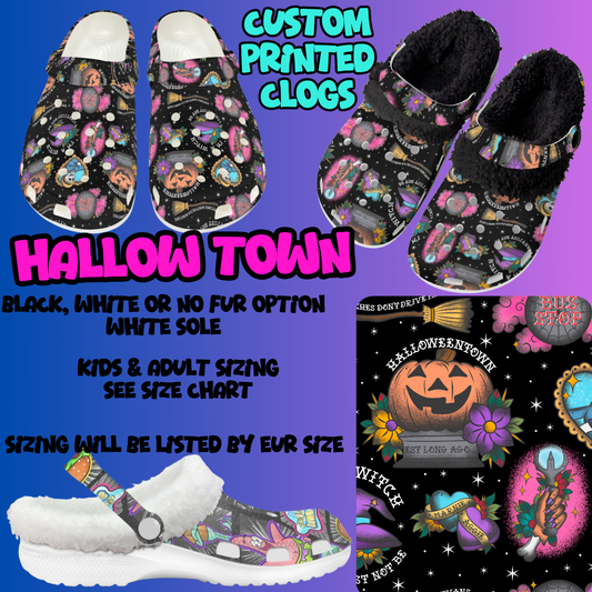 HALLOW TOWN-CLOG 7 RUN-PREORDER CLOSING 10/17