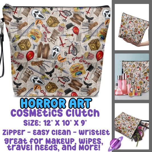 HORROR ART - COSMETIC CLUTCH RUN 3 PREORDER CLOSES 9/17