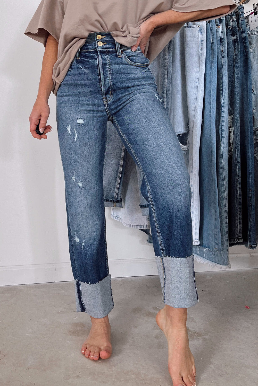 Distressed Jeans RTS