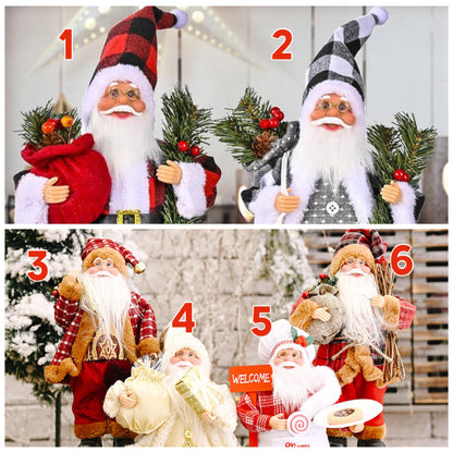 Santa Decor - Holiday Christmas - PREORDER 10/3-10/5