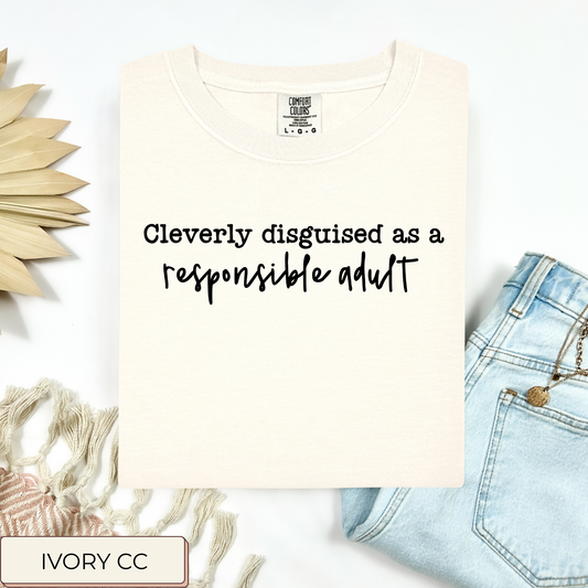 Cleverly Disguised Tee.