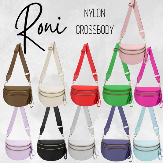 Roni - Solids - Nylon Crossbody - PREORDER