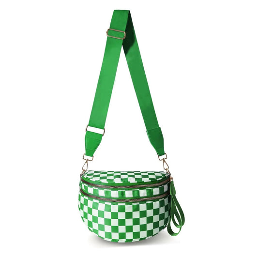 Roni - Nylon Crossbody - Lime