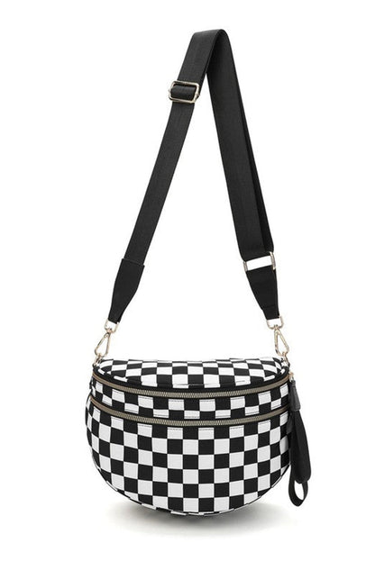 Large Print Crossbody Bag RTS