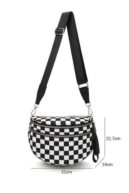 Large Print Crossbody Bag RTS