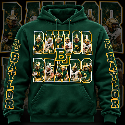 COLLEGE FB HOODIE W/ SLEEVE PRINT COLLECTION