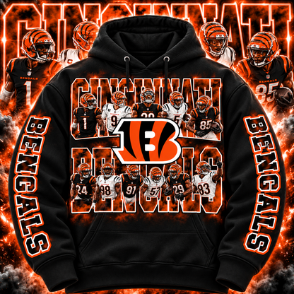 PRO FBALL HOODIE COLLECTION W/ SLEEVE PRINT GROUP 3