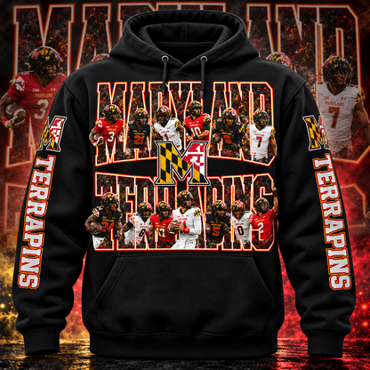 COLLEGE FB HOODIE W/ SLEEVE PRINT COLLECTION